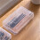 Transparent Pencil Case for Students Minimalist Sketch Art 5