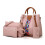 Women's Retro Print Shoulder Bag 4 Pieces 1