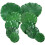 Limei artificial floating lotus leaves 6 pcs 6 inch 3