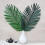 Limei artificial palm leaves tropical decor 12 pack 6