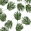Limei artificial palm leaves tropical decor 12 pack 3