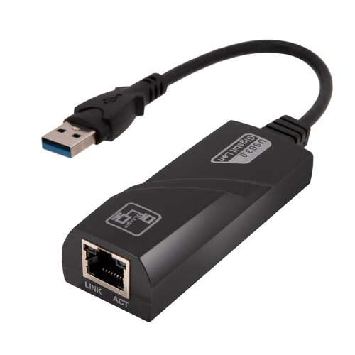 USB 3.0 to RJ45 Gigabit Network Adapter with Cable 1
