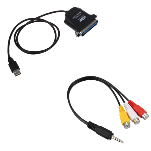 USB to Parallel Printer Adapter Cable 2 Pack 1