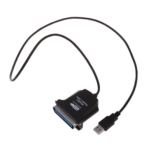 USB to Parallel Printer Adapter Cable 2 Pack 2