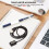 Magnetic USB Charging Cable for Fitbit Versa 9/ Ultra / 5