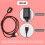Magnetic USB Charging Cable for Fitbit Versa 9/ Ultra / 6