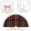 Christmas Tree Skirt Plaid 36 Inch 6