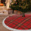 Christmas Tree Skirt Plaid 36 Inch 8