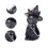 Black Cat Statue Hand-Painted Witch Decor 1pc 6