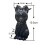 Black Cat Statue Hand-Painted Witch Decor 1pc 7