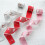 White velvet edge webbing ribbon for gift boxes 2 6
