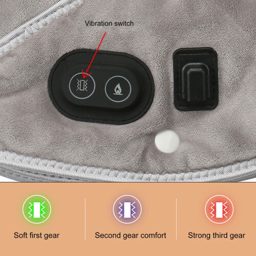 USB Neck and Shoulder Massager with Heat 3 Speeds 2