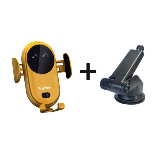 Wireless Car Phone Mount with Infrared Sensor Vent Clamp 1