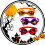 Pet Bow Tie for Dogs and Cats Pumpkin Pattern Festive 4