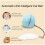 (Light blue) Automatic LED Intelligent Cat Ball, Interactive Cat Toys Ball with LED Light 3