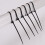 Cable Ties UV-Resistant Nylon Black 100 Pcs 1