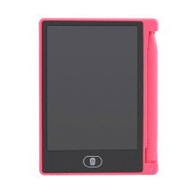 (pink) Electronic LCD Digital Writing Tablet Drawing Board Graphics Kids Gift Fun