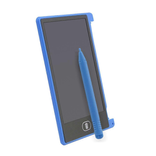 (blue) Electronic LCD Digital Writing Tablet Drawing Board Graphics Kids Gift Fun