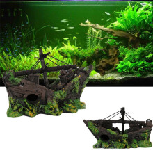 Aquarium Rockery Hiding Cave Ornament 1pc