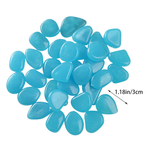 Luminous Stone Aquarium Decoration 10 pcs 1
