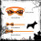 Pet Bow Tie for Dogs and Cats Pumpkin Pattern Festive 2