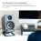 Desktop Speaker Stands for Bookshelf and Desk Speakers, 5