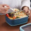 Stainless Steel Lunch Box with Lid 1.2L 2