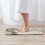 Memory Foam Bath Mat Yellow Gray Pattern Non-Slip 20x30 Inch 7