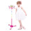 Macchina per karaoke per bambini con Bluetooth, LED e supporto regolabile. 3