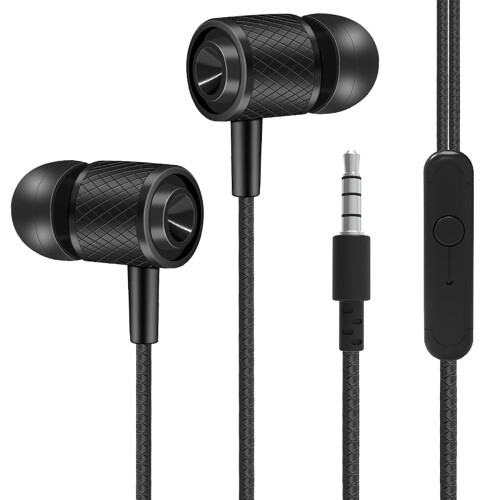 In-ear wired earphones with microphone 3.5mm 1