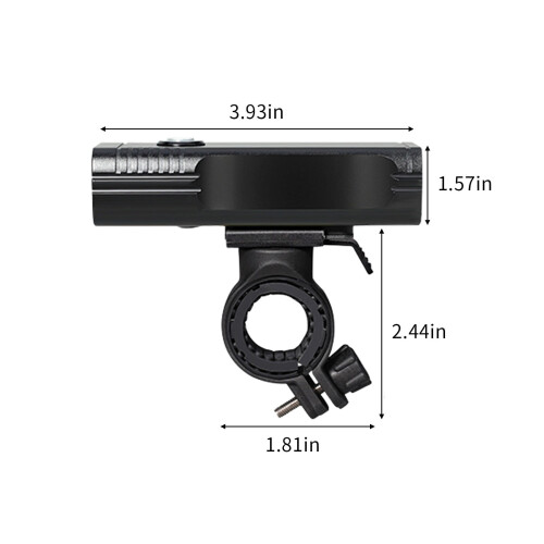 Outdoor Bicycle Headlight, Rechargeable, High Brightness 1