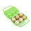 Portable egg holder shockproof storage box 6 slots 1