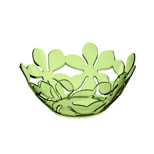 Transparent Petal-Shaped Fruit Plate Plastic 1 Piece
