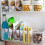Refrigerator compartment clip small partition plate side 1