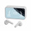 Jacenvly2024Νέα ακουστικά Bluetooth, ασύρματα ακουστικά Bluetooth5.2, 5 ώρες χρόνος αναπαραγωγής 5