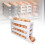 Egg Holder 4-Tier Stackable Transparent Fridge Tray 1