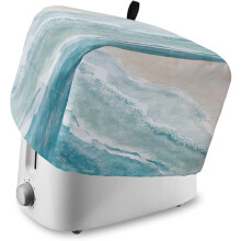 Beach Toaster Cover 2-Slice Polyester Dust Cover