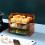 Kitchen Storage Rack with Transparent Drain Sheets 1