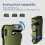 (Green) Magnetic Portable Mini Flashlight Rechargeable G5 EDC Flashlight IPX6 Wate 2