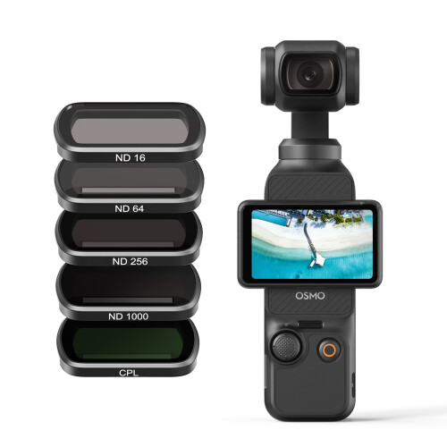 CPL and ND Filter Set for DJI Osmo Pocket 3, 4 Filters 1