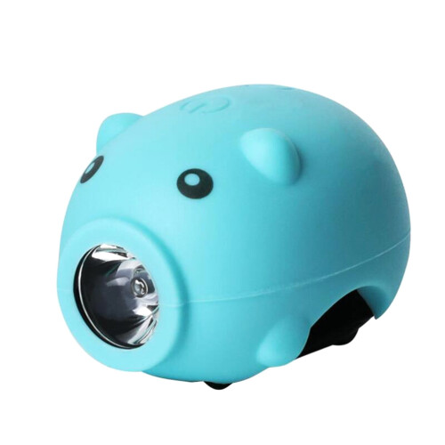 Christmas lights outdoor USB rechargeable pig-shaped front
