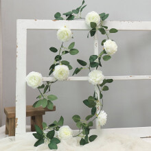 Artificial Peony Vine Garland 180 cm