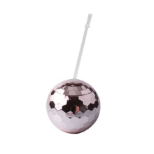 Disco Ball Tumbler 20 oz with Lid and Straw