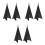 DJ light speaker stand tripod scrim cover 6 pcs 1