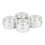 Aluminium Speaker Feet Spikes 4PCS Silver 1