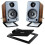 Speaker Support Base for Tabletop Speakers Black 1