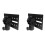 Metal DJ Speaker Stand Adapter Top Cap 35mm Rotatable 2-Pack 1
