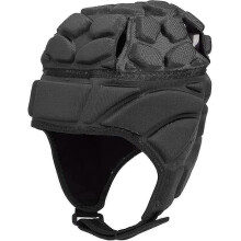 (s 3-5 years, Black) Rugby Helmet Soft Shell Helmet Goalkeeper Headgear Adjustable Rugby Helmet