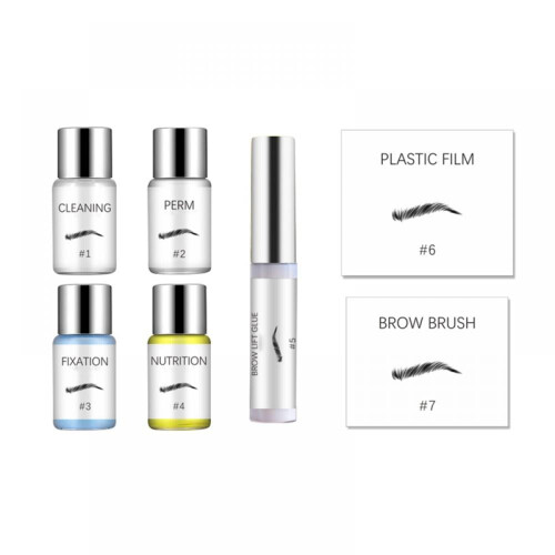 FACEGA eyebrow tint gel and stencil kit 1 set 2