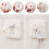 Outlet Covers Baby Proofing 4 pcs Stable Connection 4